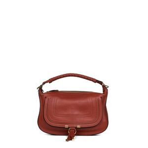 Chloé Women Clay Brown Marcie Small Shoulder Bag